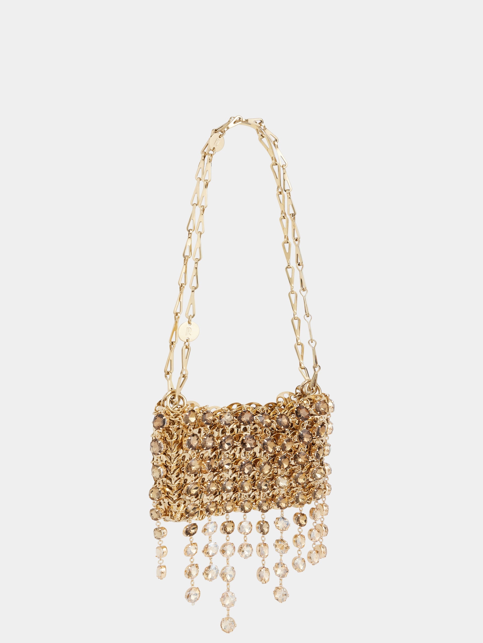 1969 GOLD NANO BAG STRASS - 2
