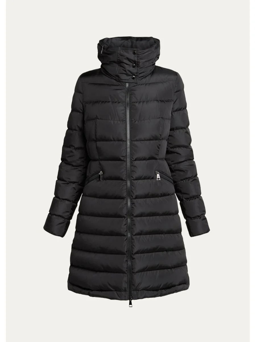 Hirma Hooded Long Down Jacket - 1