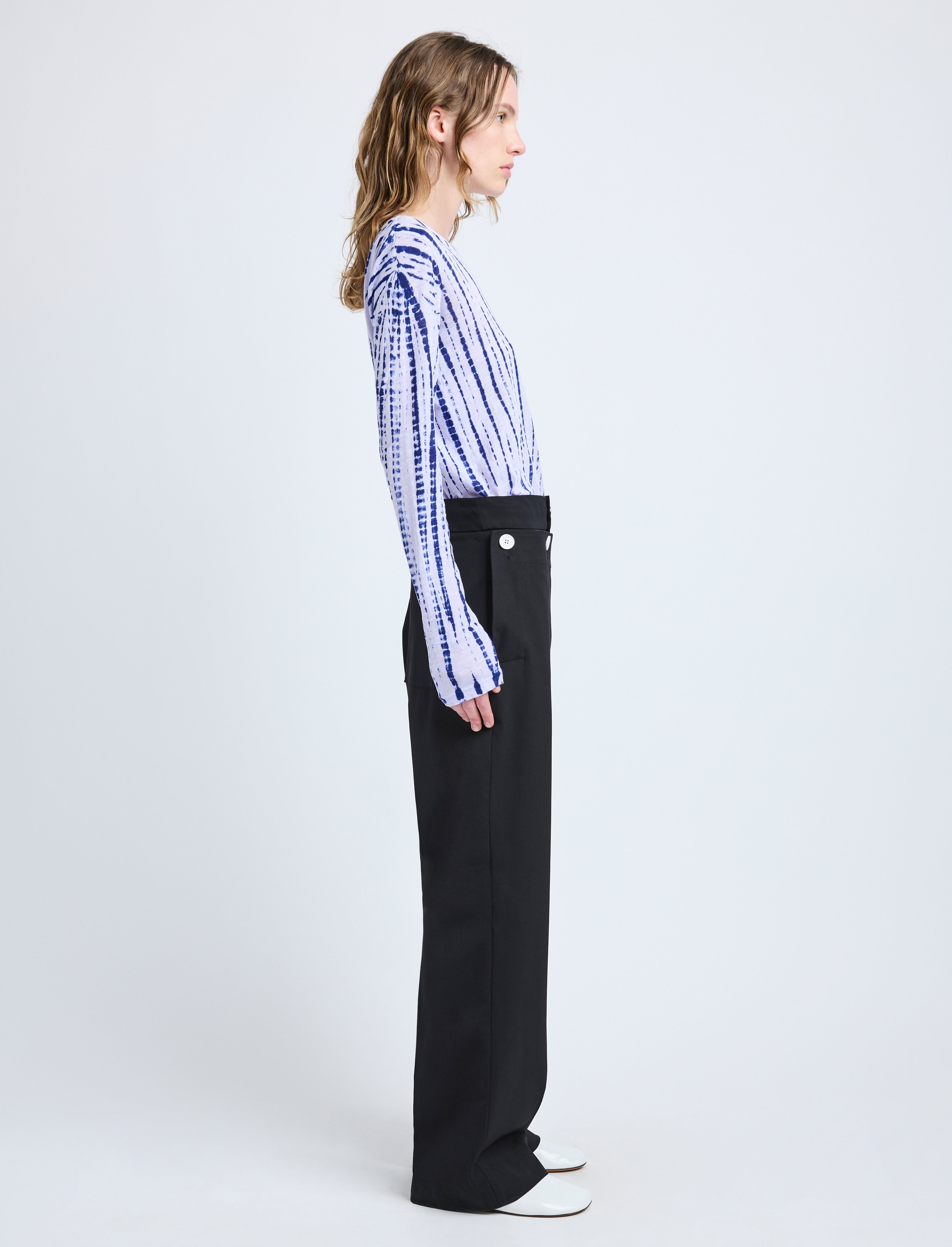 Mia T-Shirt in Tie Dye Tissue Jersey - 4