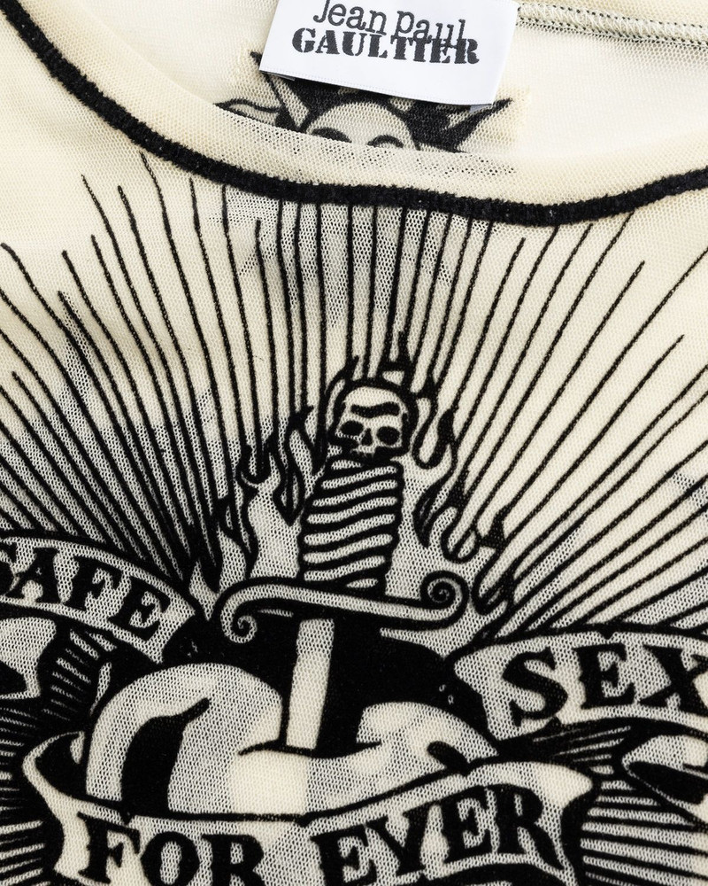 Jean Paul Gaultier – Safe Sex Tattoo Top Nude 6