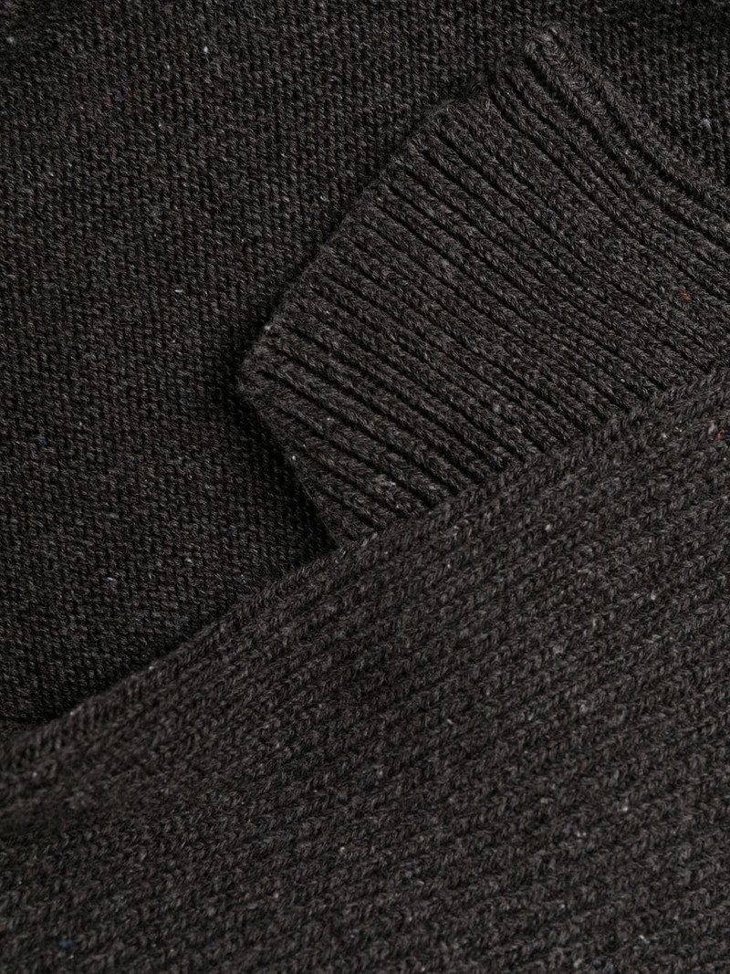Languid straight leg knitted trousers 7