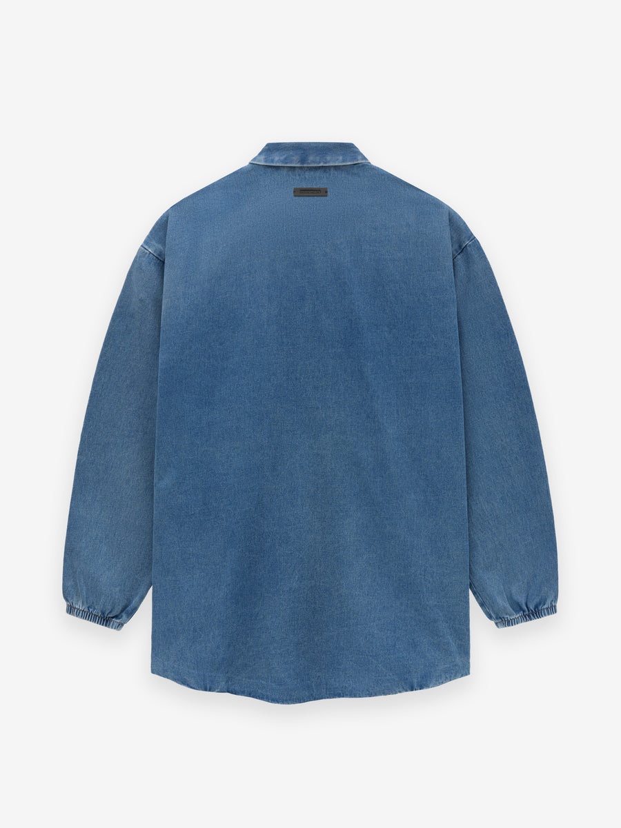 DENIM OVERSHIRT - 2