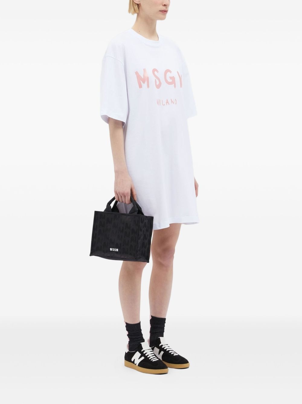 cotton t-shirt dress - 2