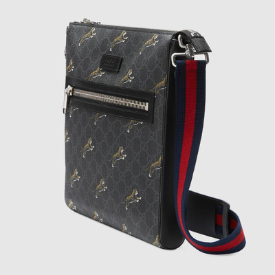 GUCCI Gucci Bestiary messenger with tigers outlook