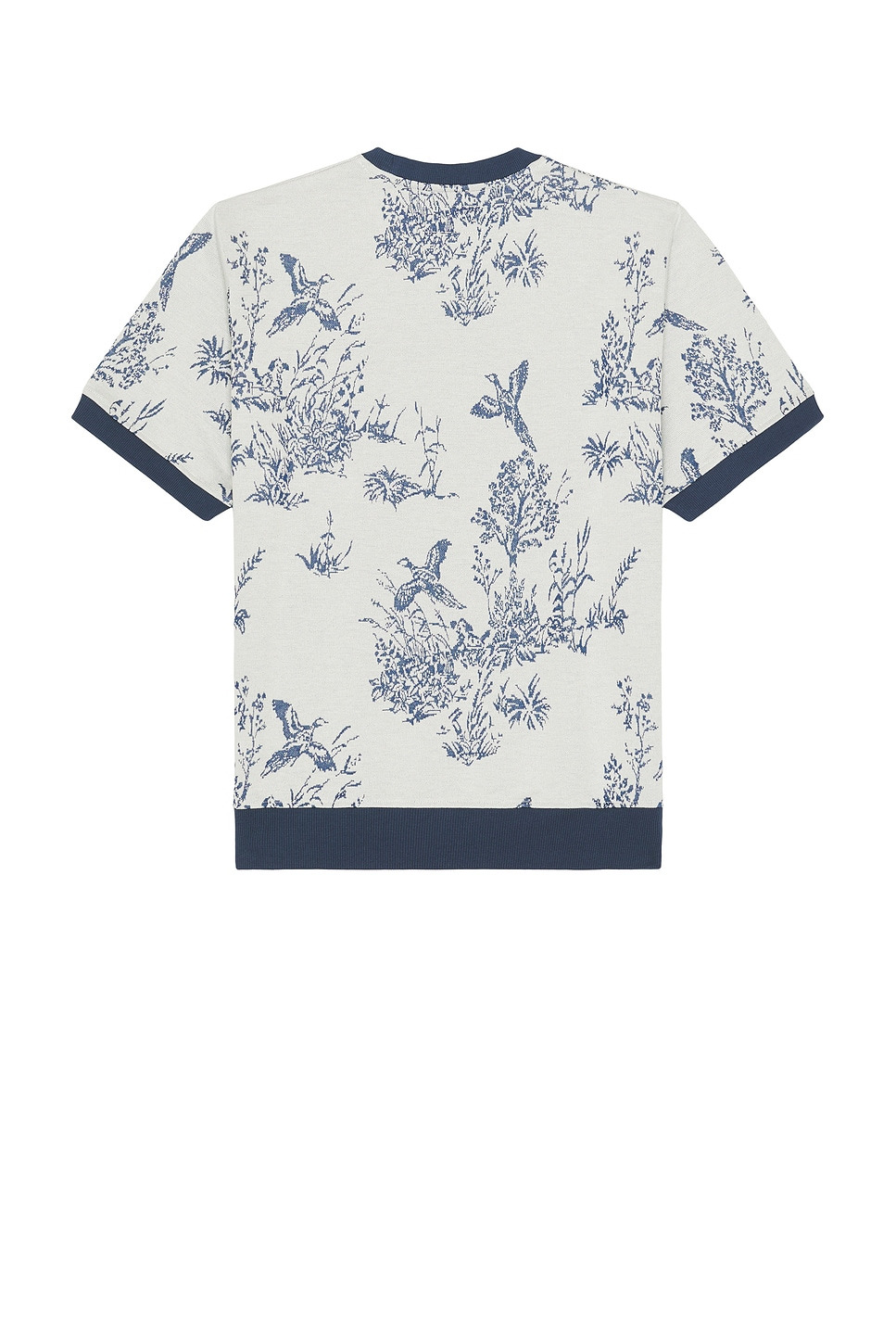Knit Tee Bird Jacquard - 2