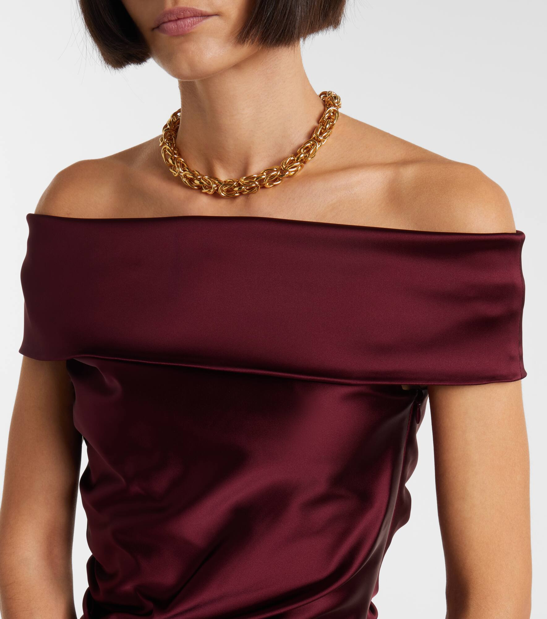 Opaco off-shoulder maxi dress - 4