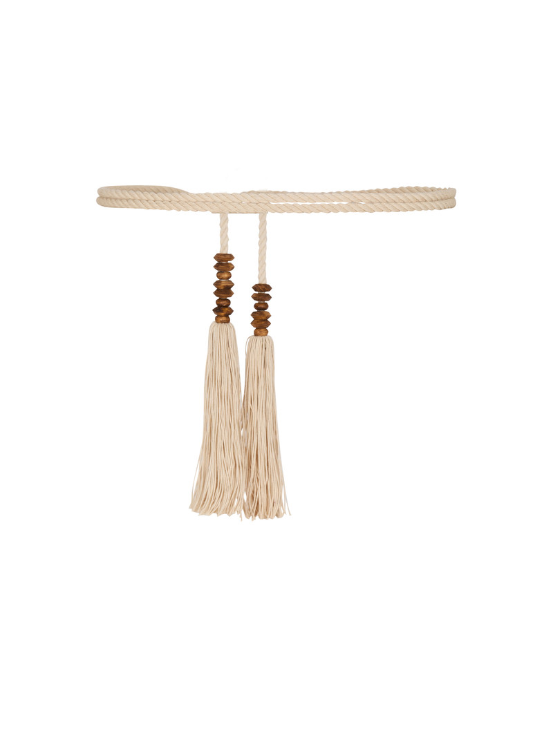 Rope tie belt 3