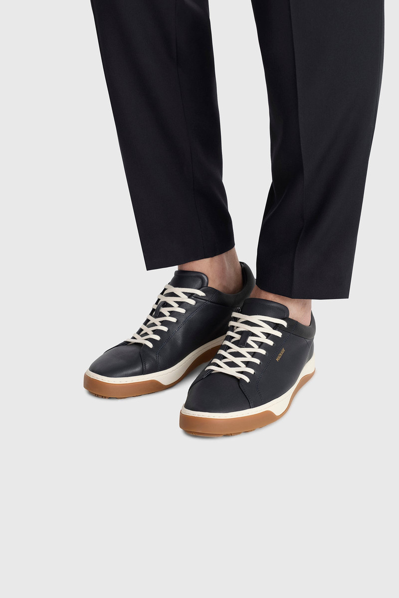 LUKA-01 Unlined Leather Sneakers 9