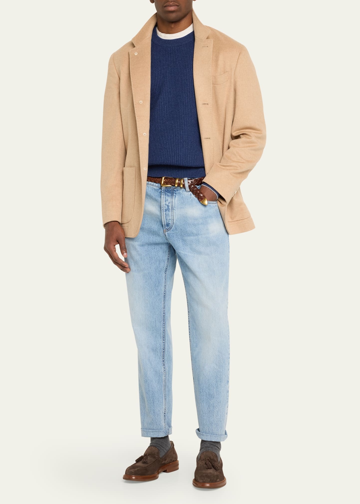 Men's Cashmere Sport Coat - 2