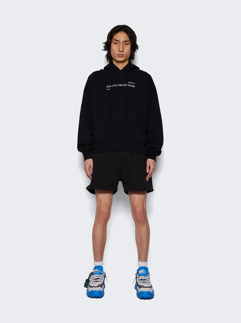 Off-White Spiral Opposite Skate Hoodie Black outlook