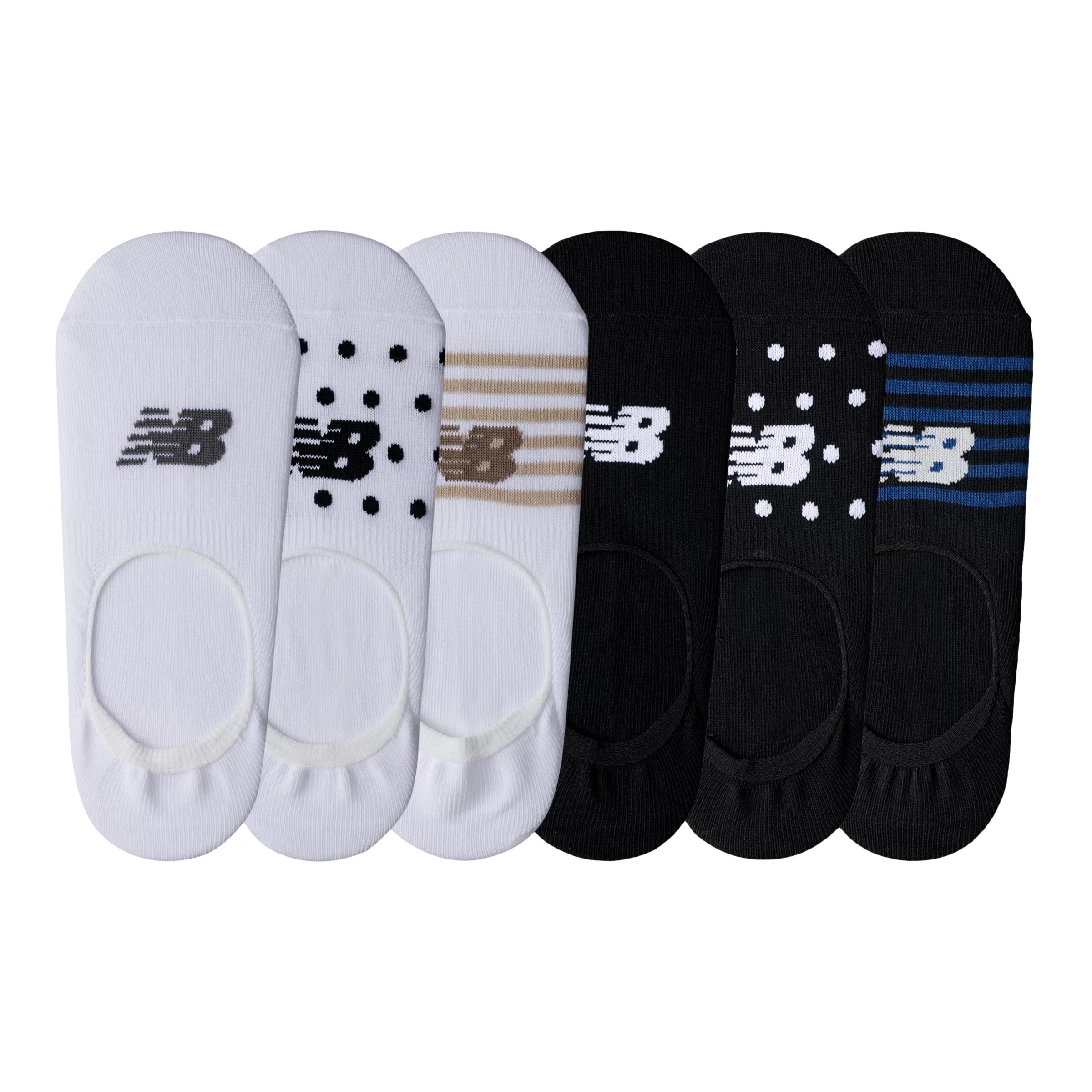 Ultra Low No Show Socks 6 Pack - 2