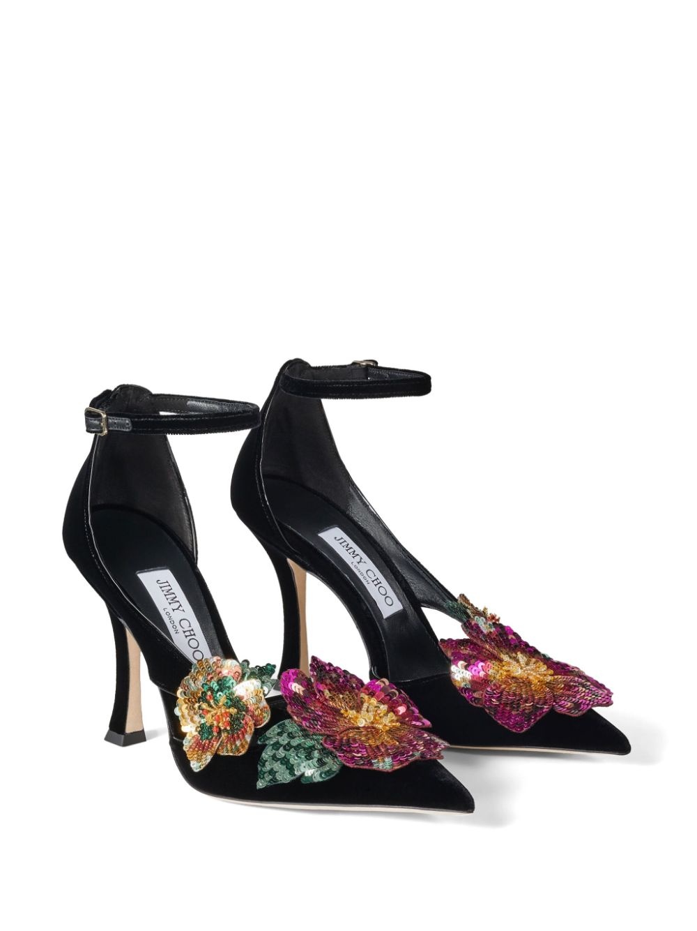 Azara floral-embellished pumps - 2