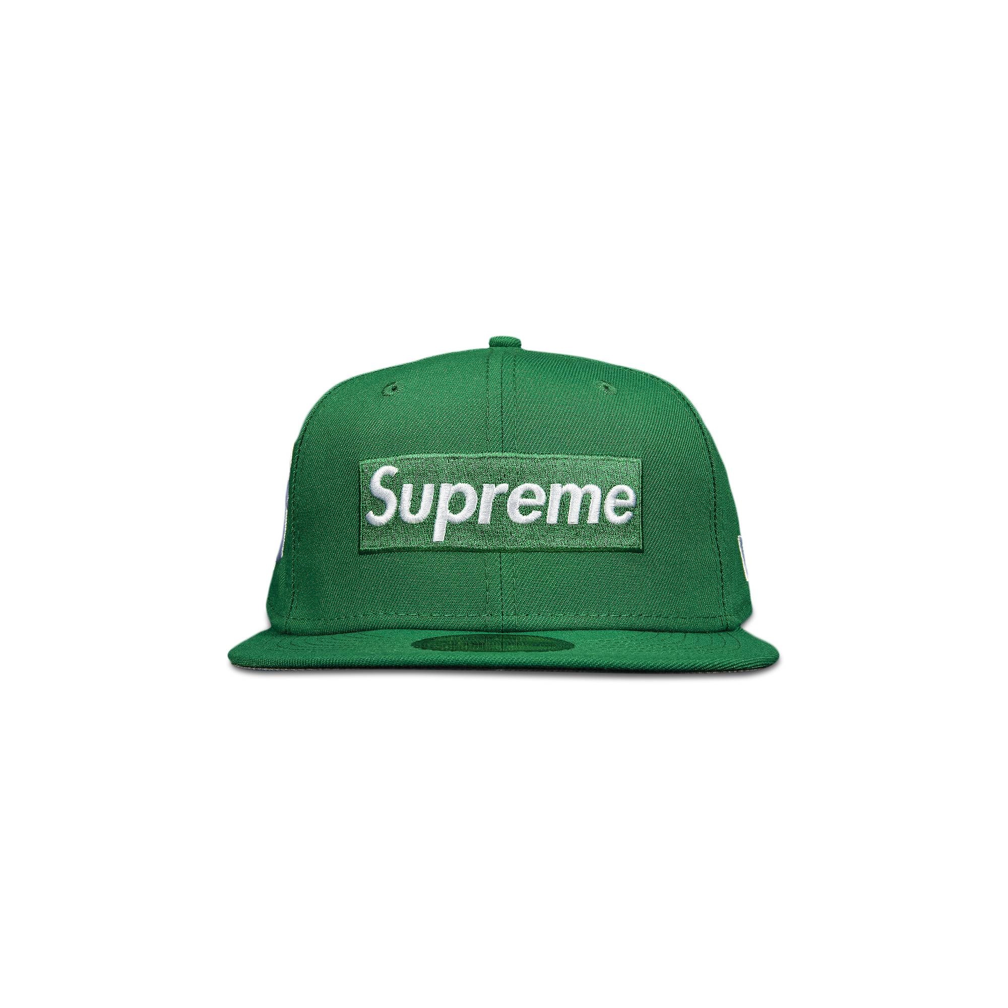 Supreme x New York Yankees Box Logo New Era 'Green'