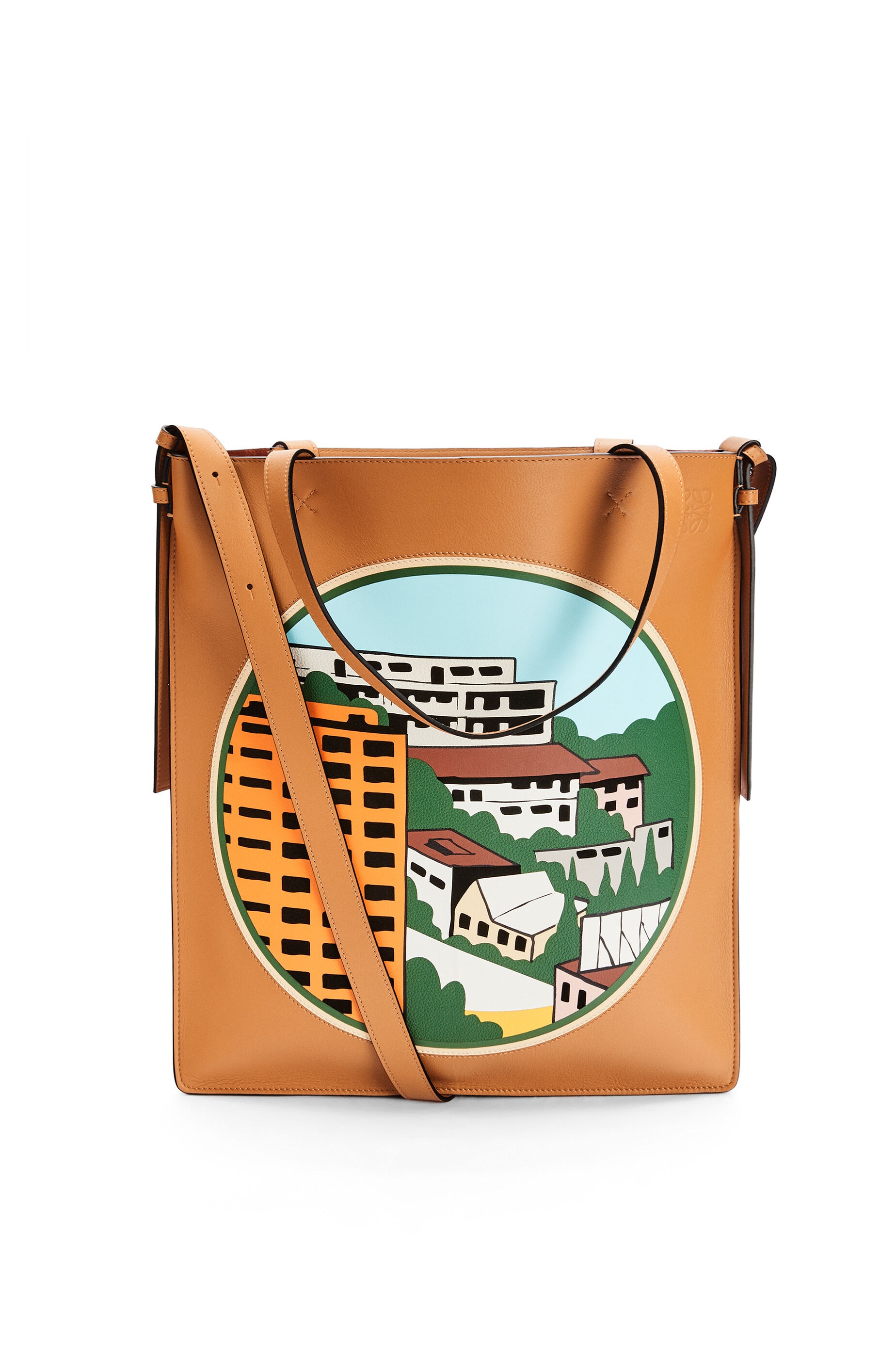 L.A. Series Vertical Tote bag in classic calfskin - 1