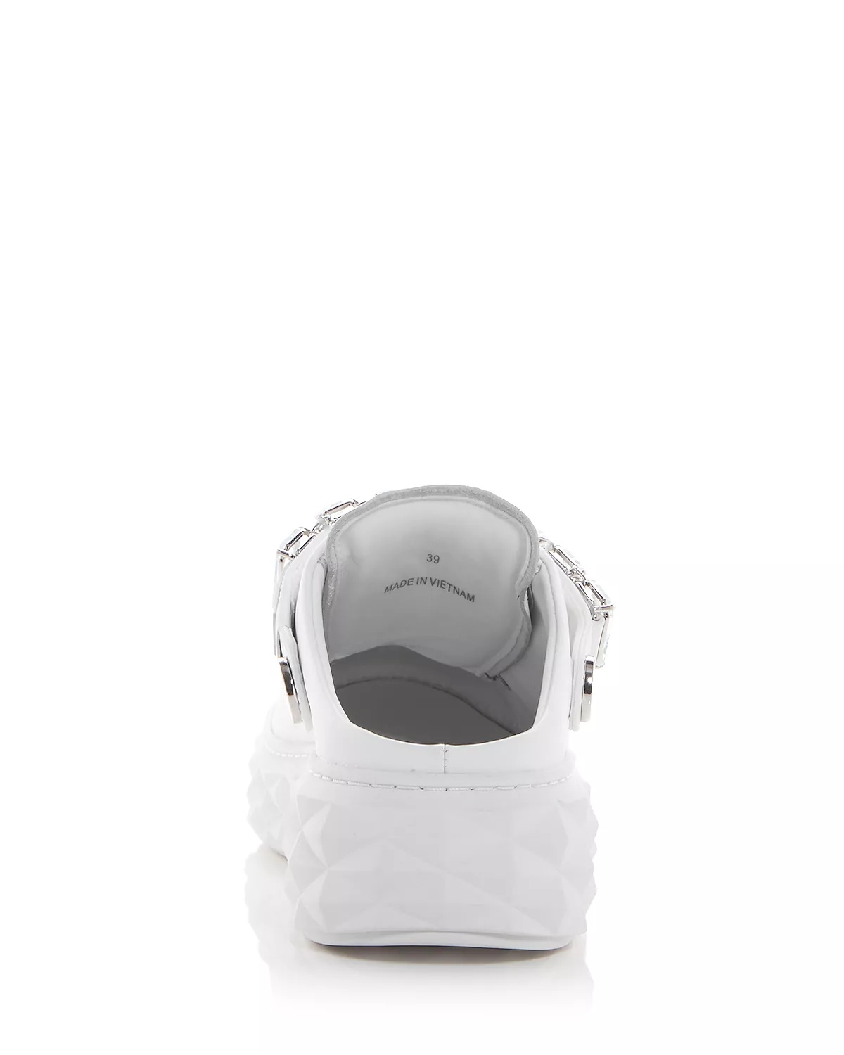 Women's Diamond Embellished Platform Slingback Sneakers - 4