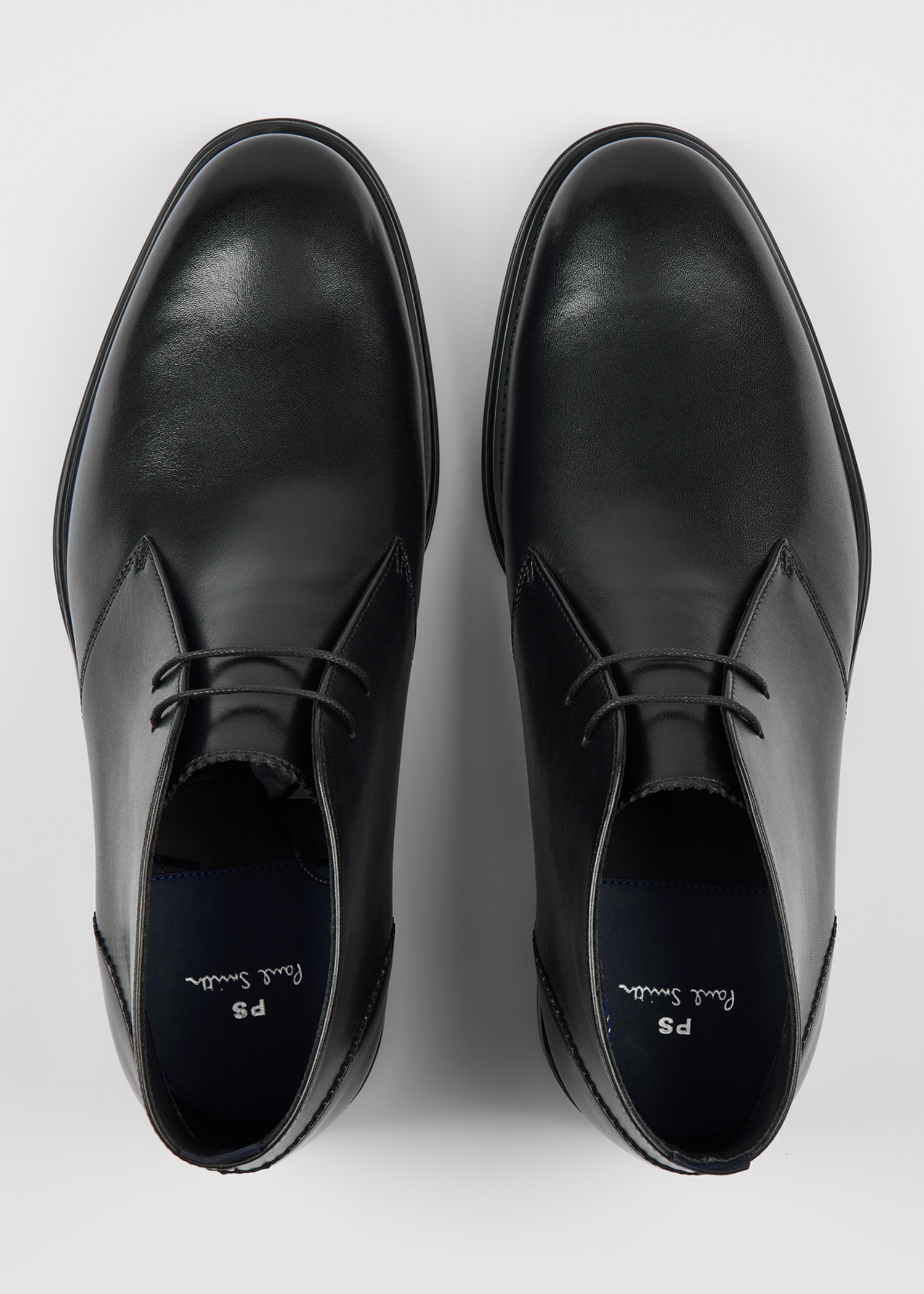 Black Leather 'Wilbur' Boots - 6