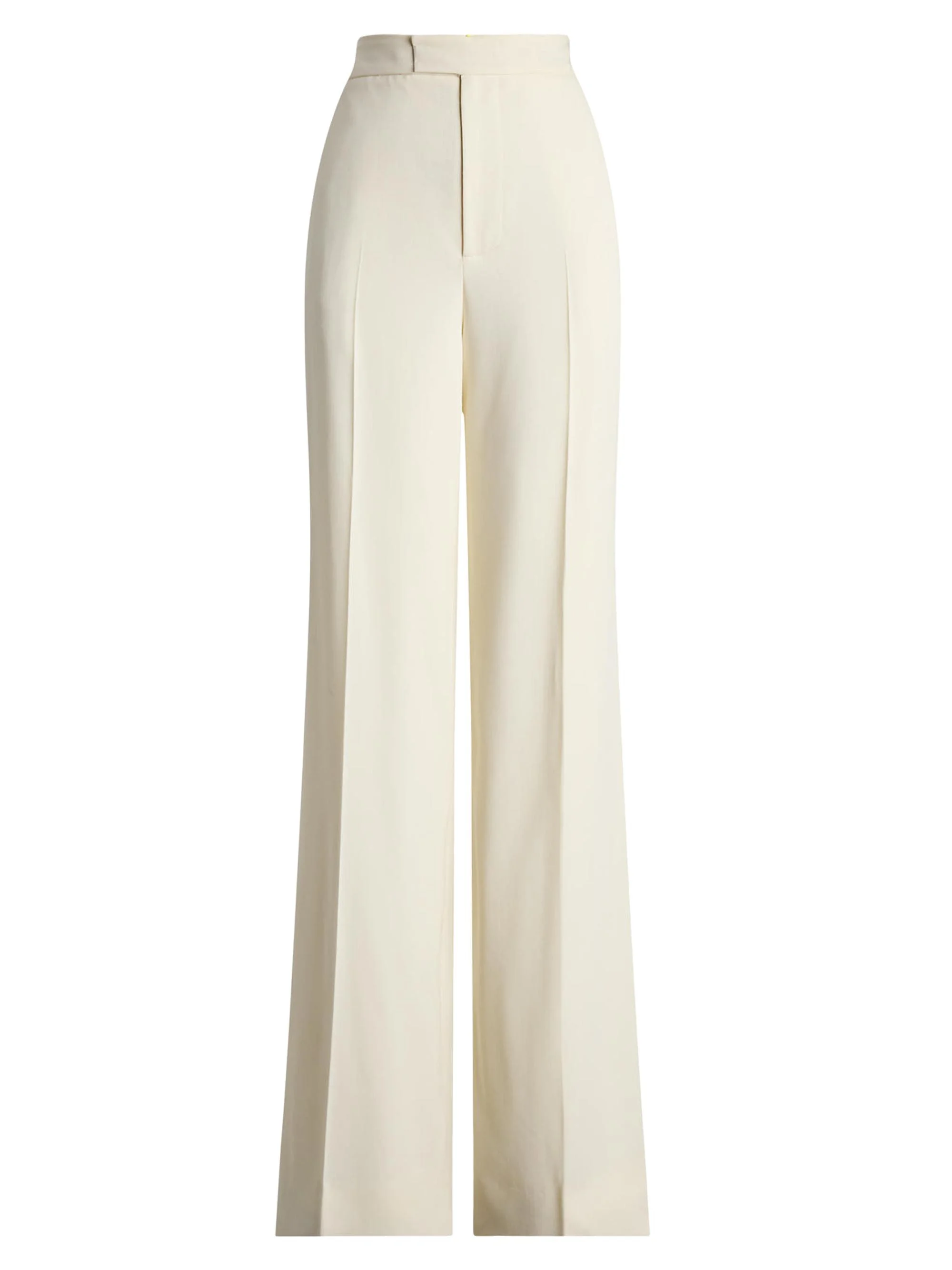 Women's Wool High-Rise Pants - Lux Cream - 1