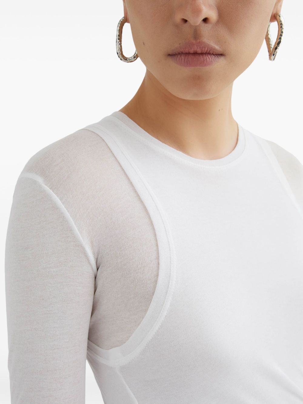 crew-neck T-Shirt - 4