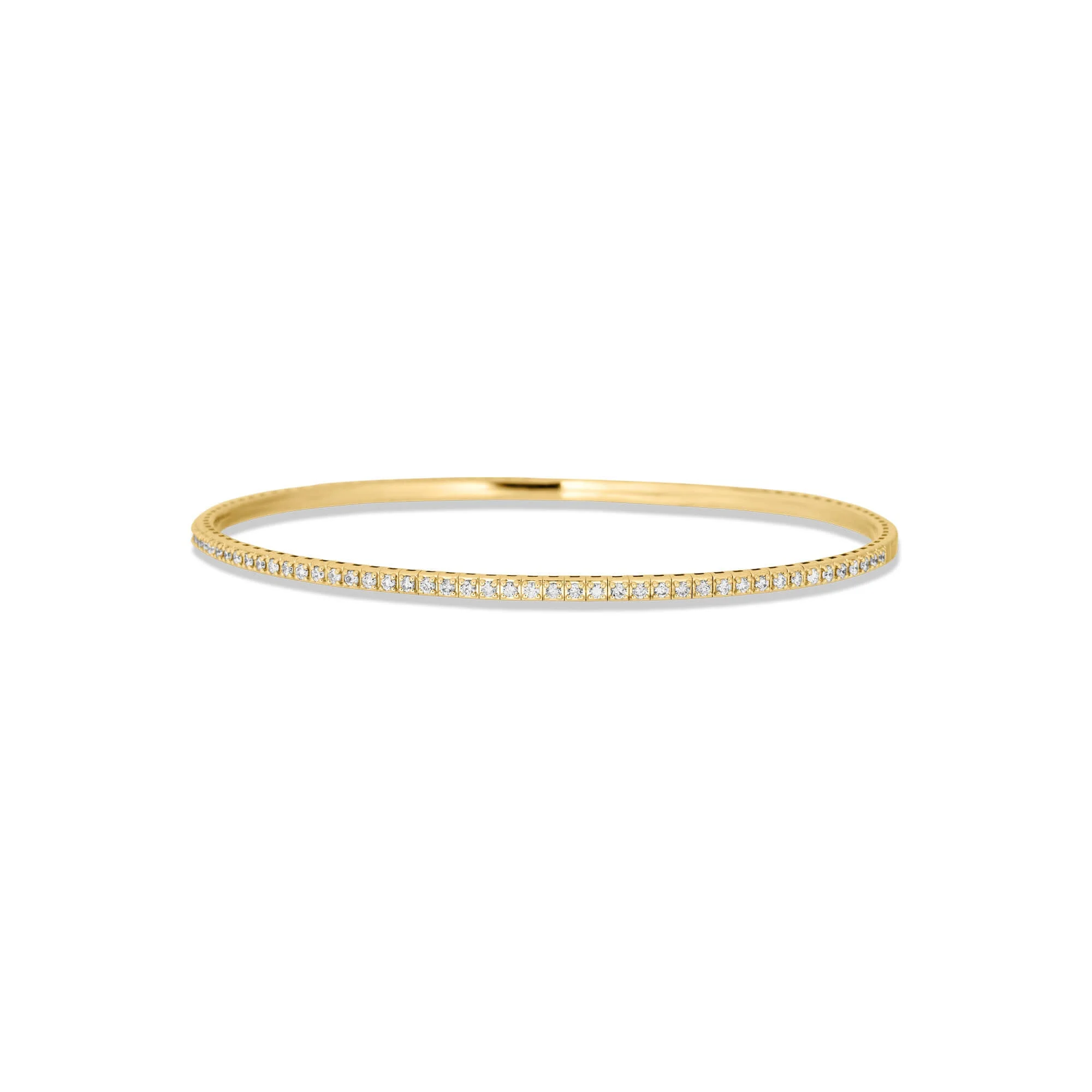Diamond Line Flex Bangle - 1