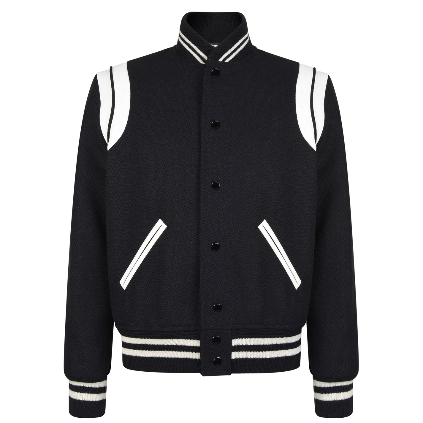 ★SAINT LAURENT TEDDY BOMBER JACKET ウール テディ ジャケット SAINT LAURENT TEDDY BOMBER JACKET | cruisefashion | REVERSIBLE