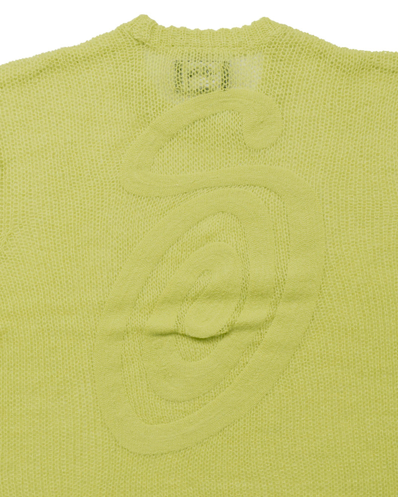 Stüssy Stüssy S Loose Knit Sweater Lime outlook