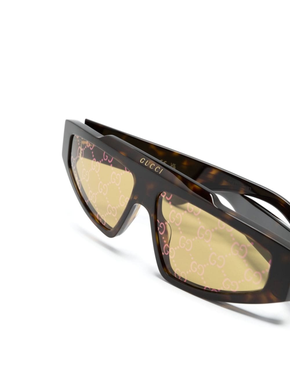 GG-supreme geometric-frame sunglasses - 3