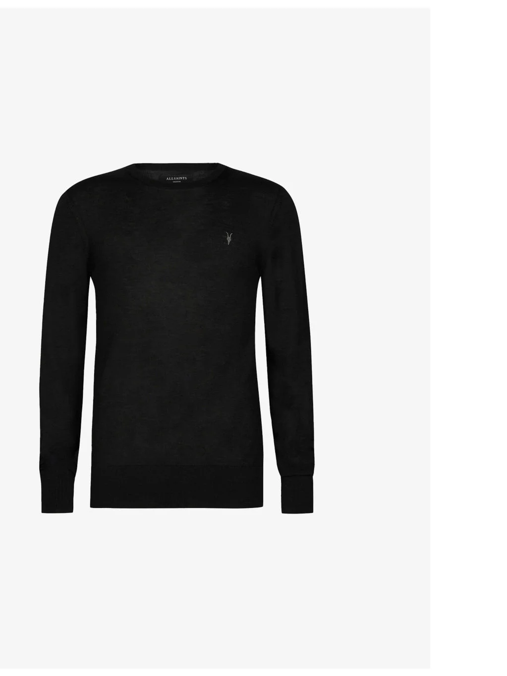 Mode Merino marl-pattern wool crew jumper - 1