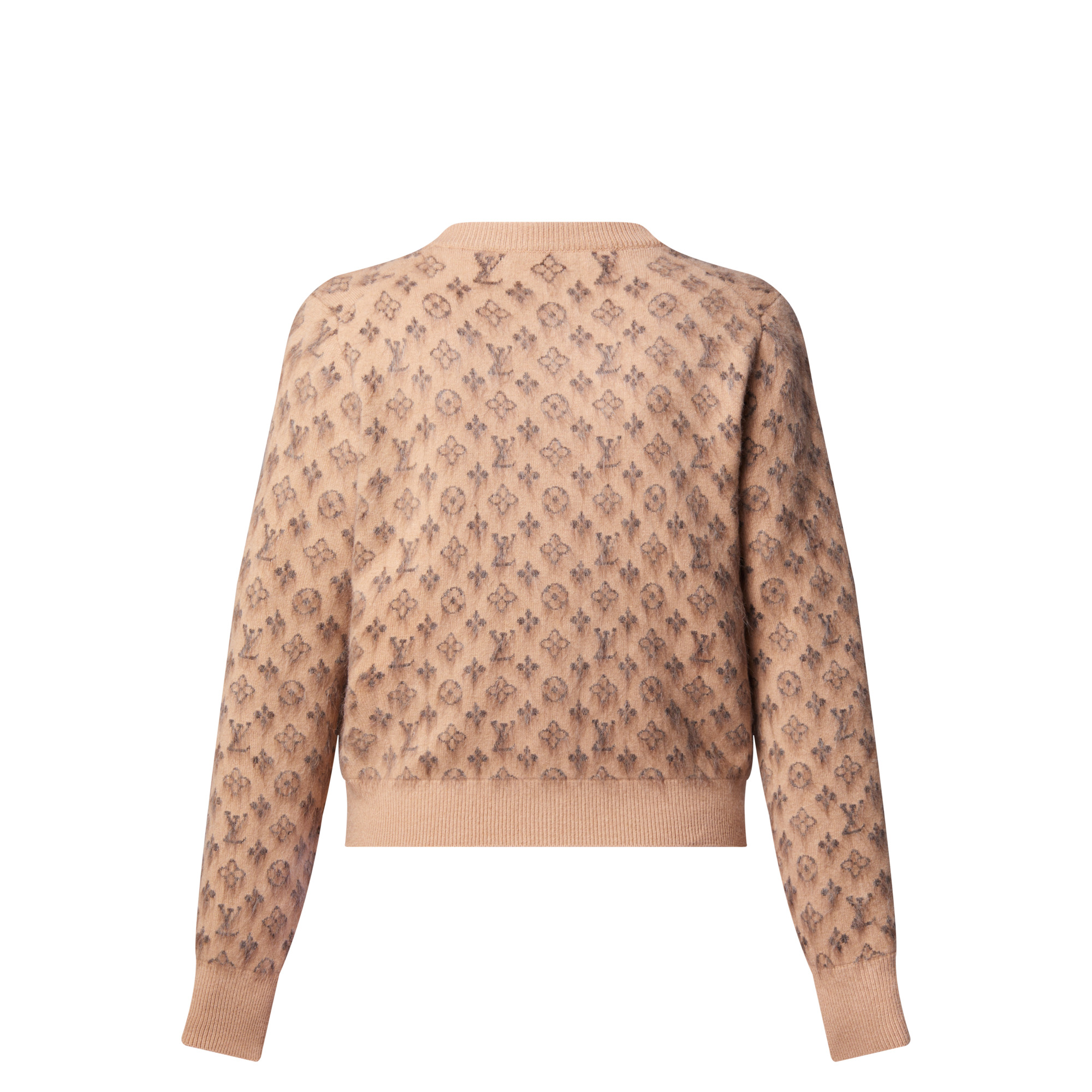 Brushed Monogram Cardigan - 3