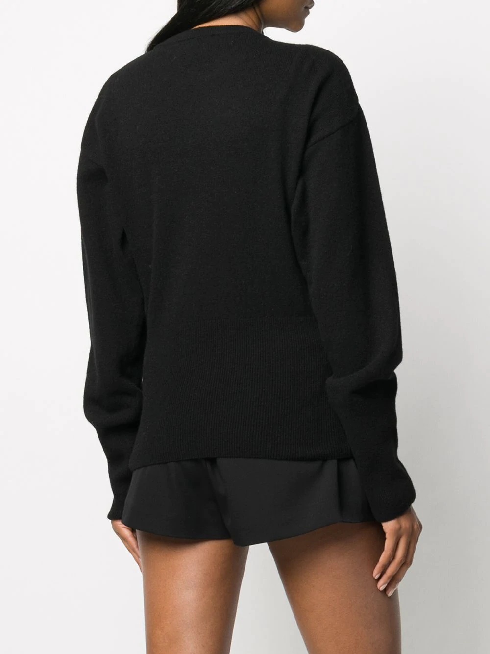 oversized logo jumper - 4