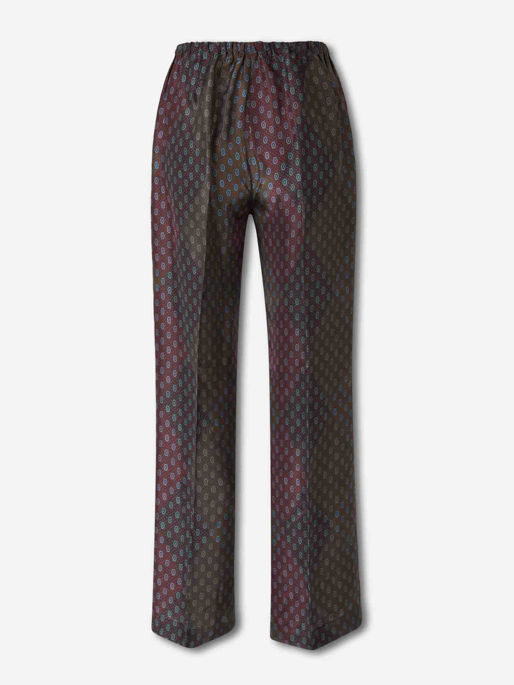 WIDE PRINTED PANTS - 2
