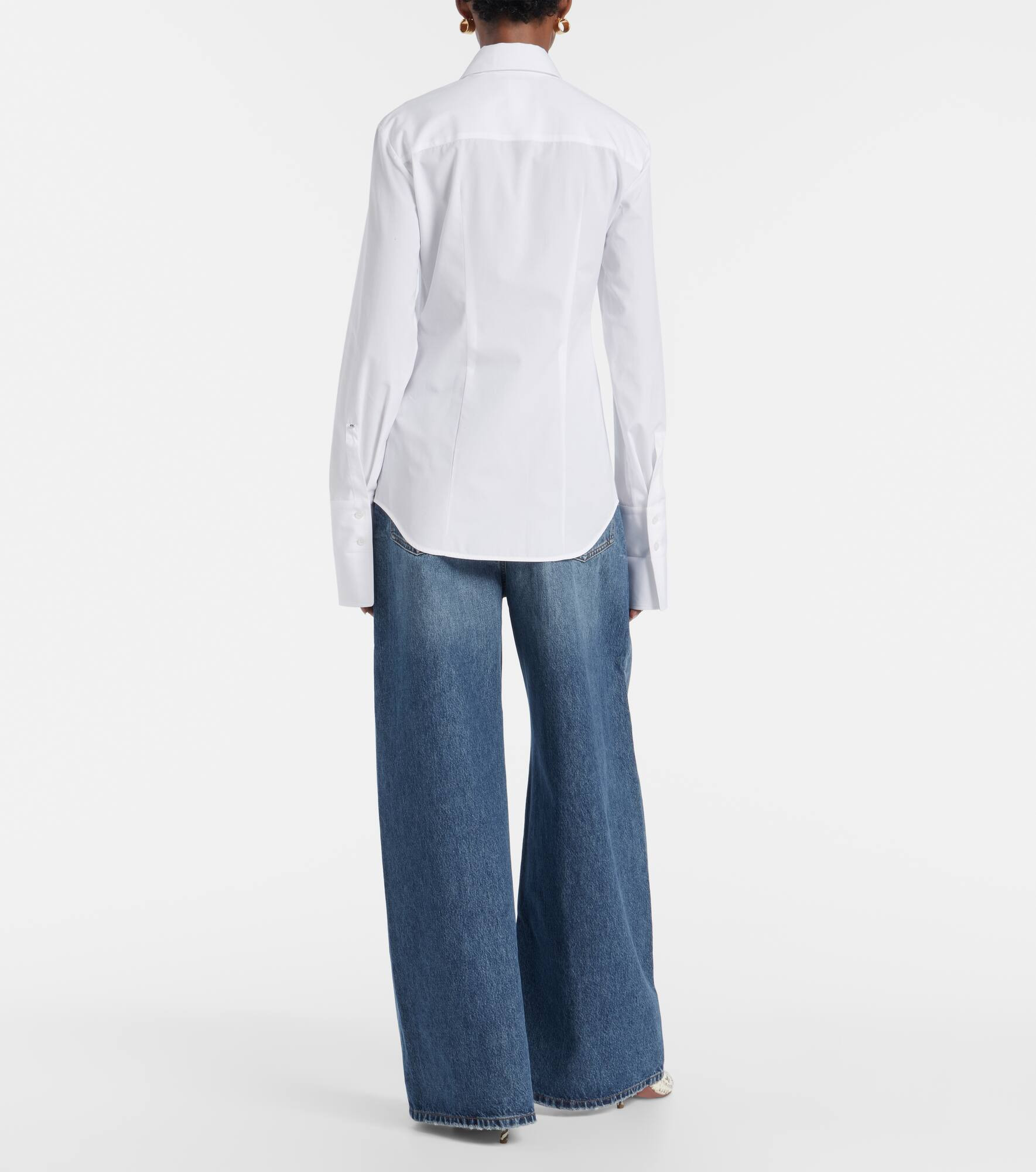 Oste cotton poplin shirt - 3