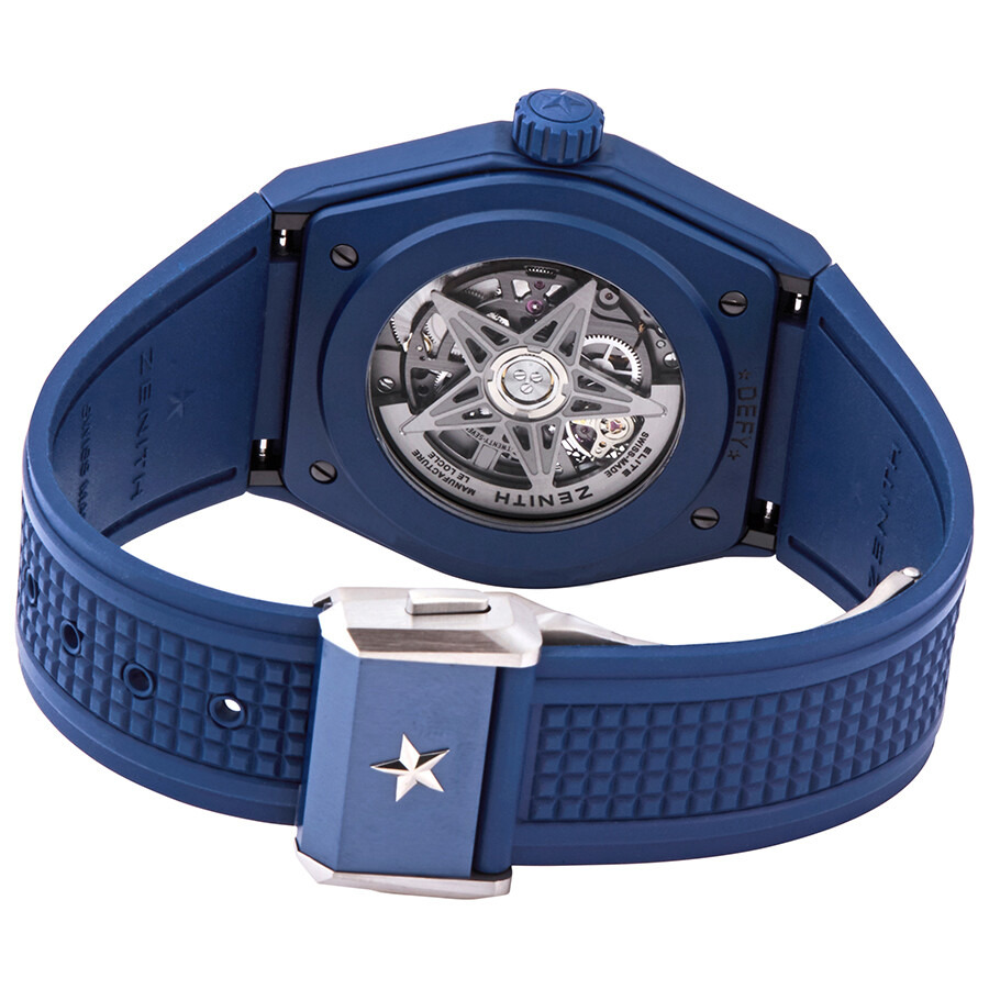 Zenith DEFY Classic  Automatic Blue Skeleton Dial Men's Watch 49.9003.670/51.R793 - 3