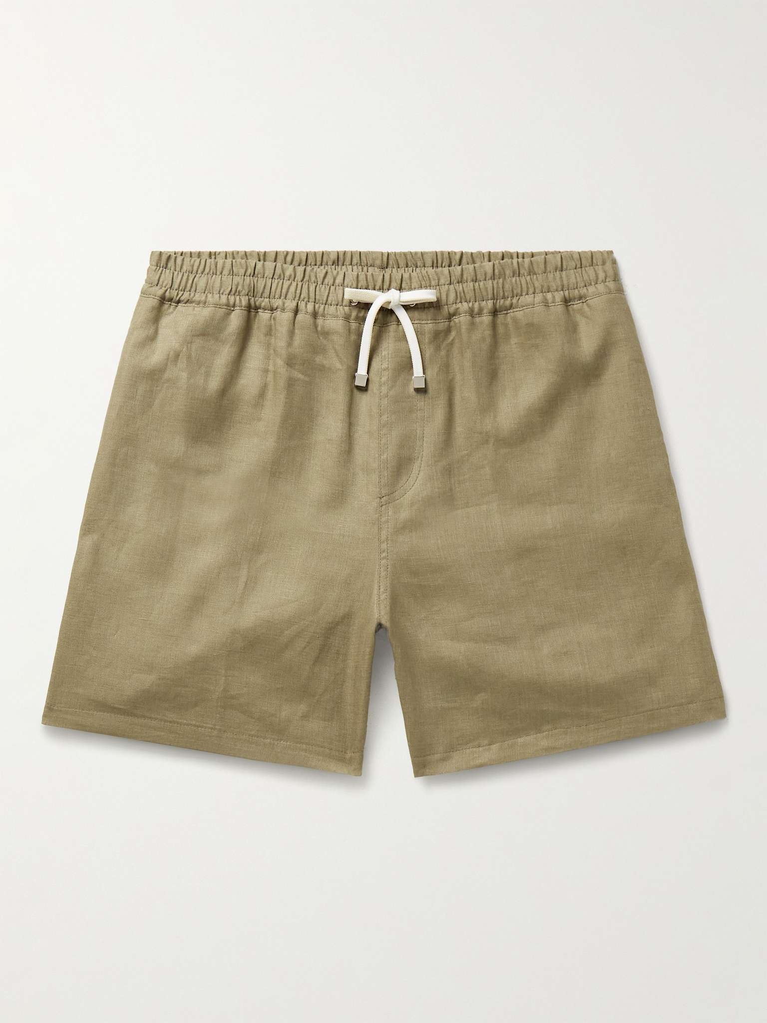 Arizona Straight-Leg Linen Bermuda Shorts - 1