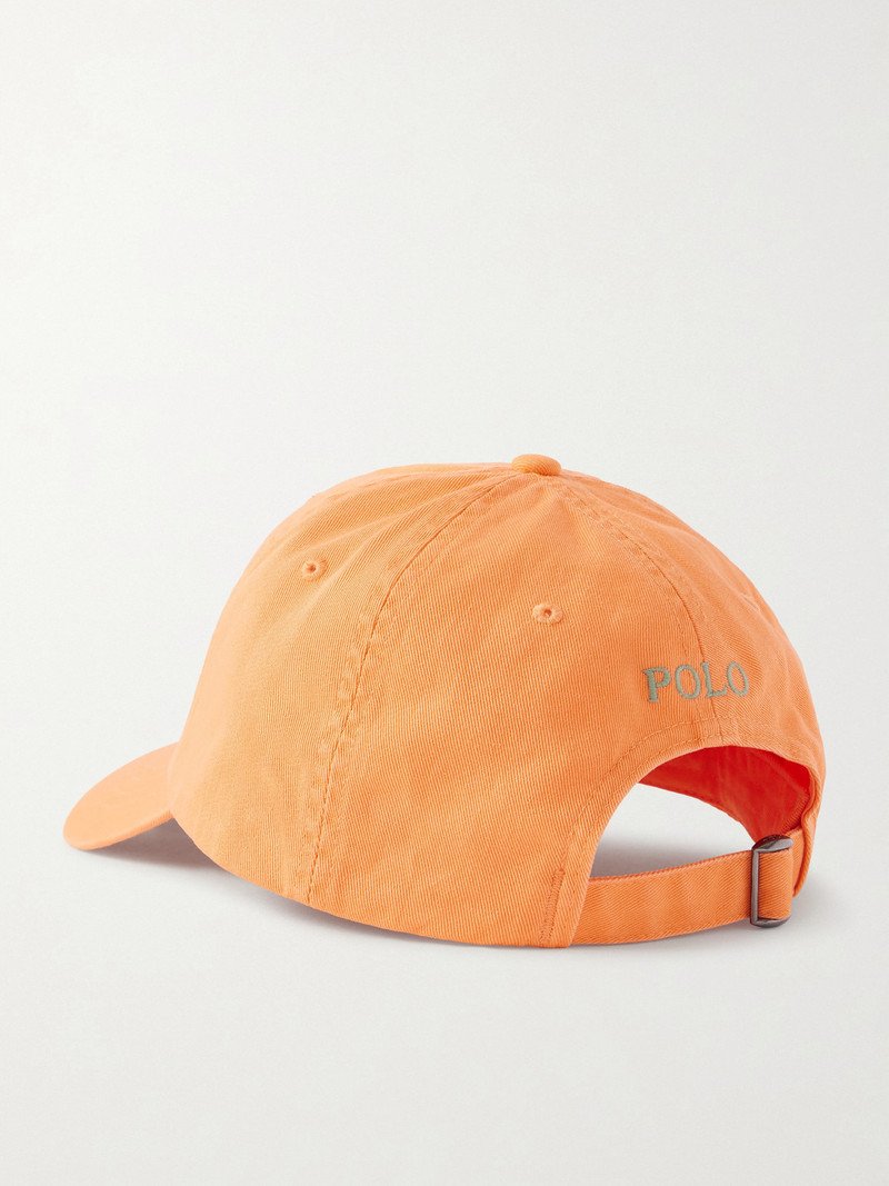 Logo-Embroidered Cotton-Twill Baseball Cap 4