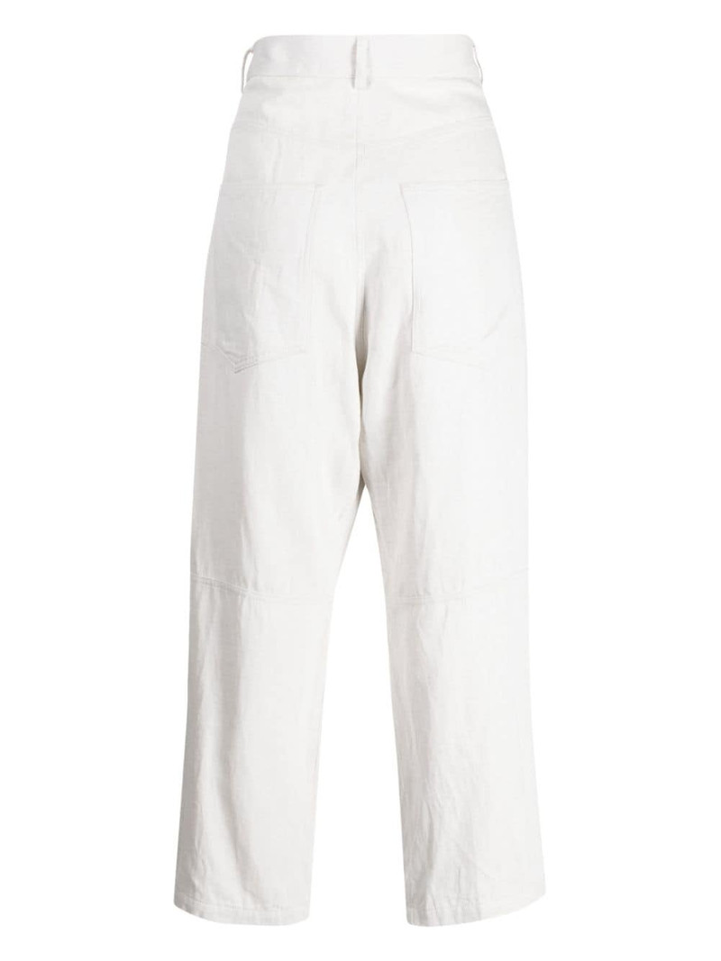 Forme D'Expression high-waisted wide-leg trousers outlook