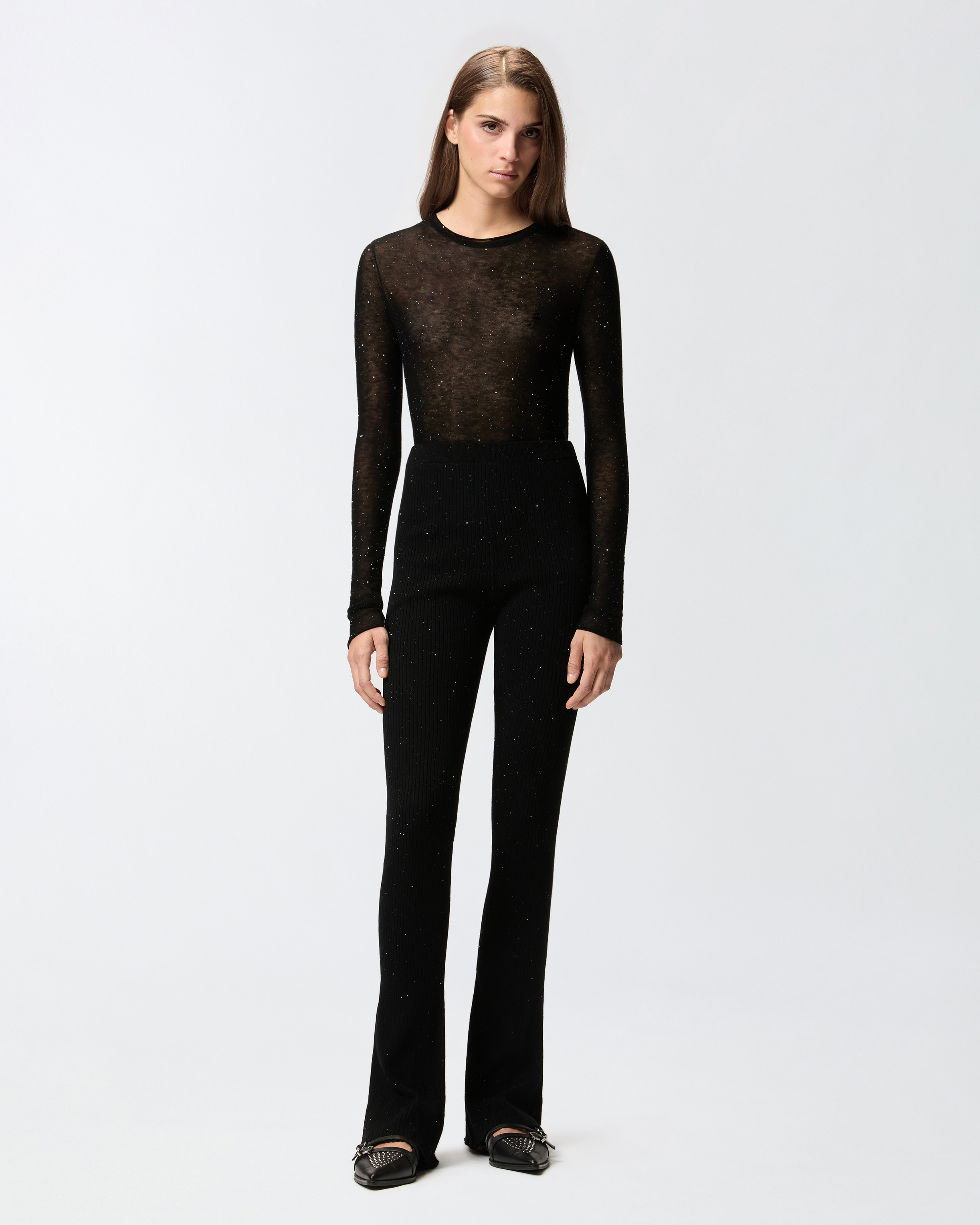 CREW-NECK SWEATER WITH SEQUINS - 3