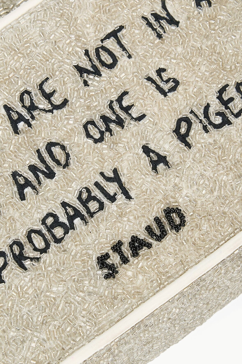 STAUD TOMMY BEADED BAG DUCKS NOT IN A ROW 6