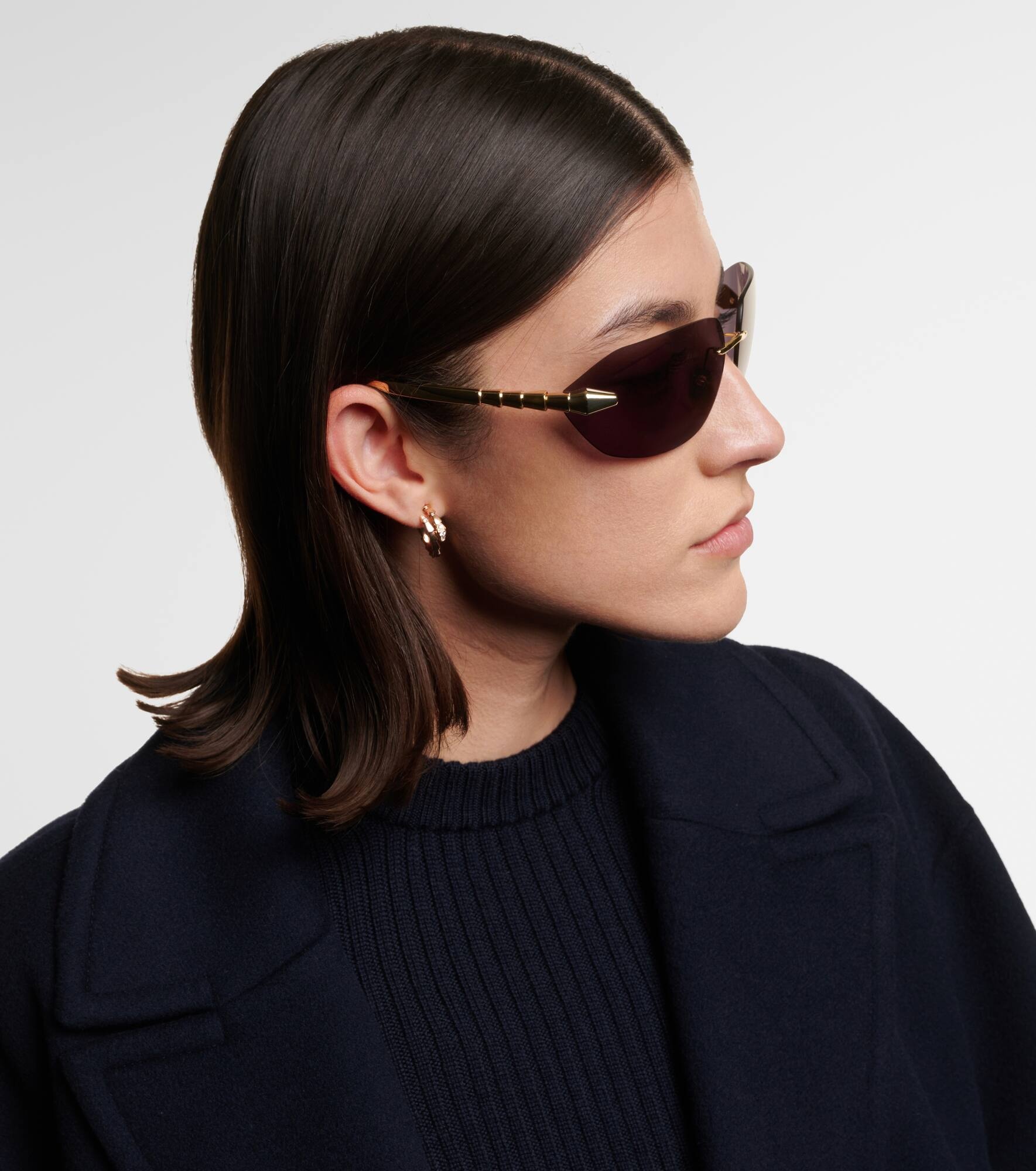 Serpenti square sunglasses - 6