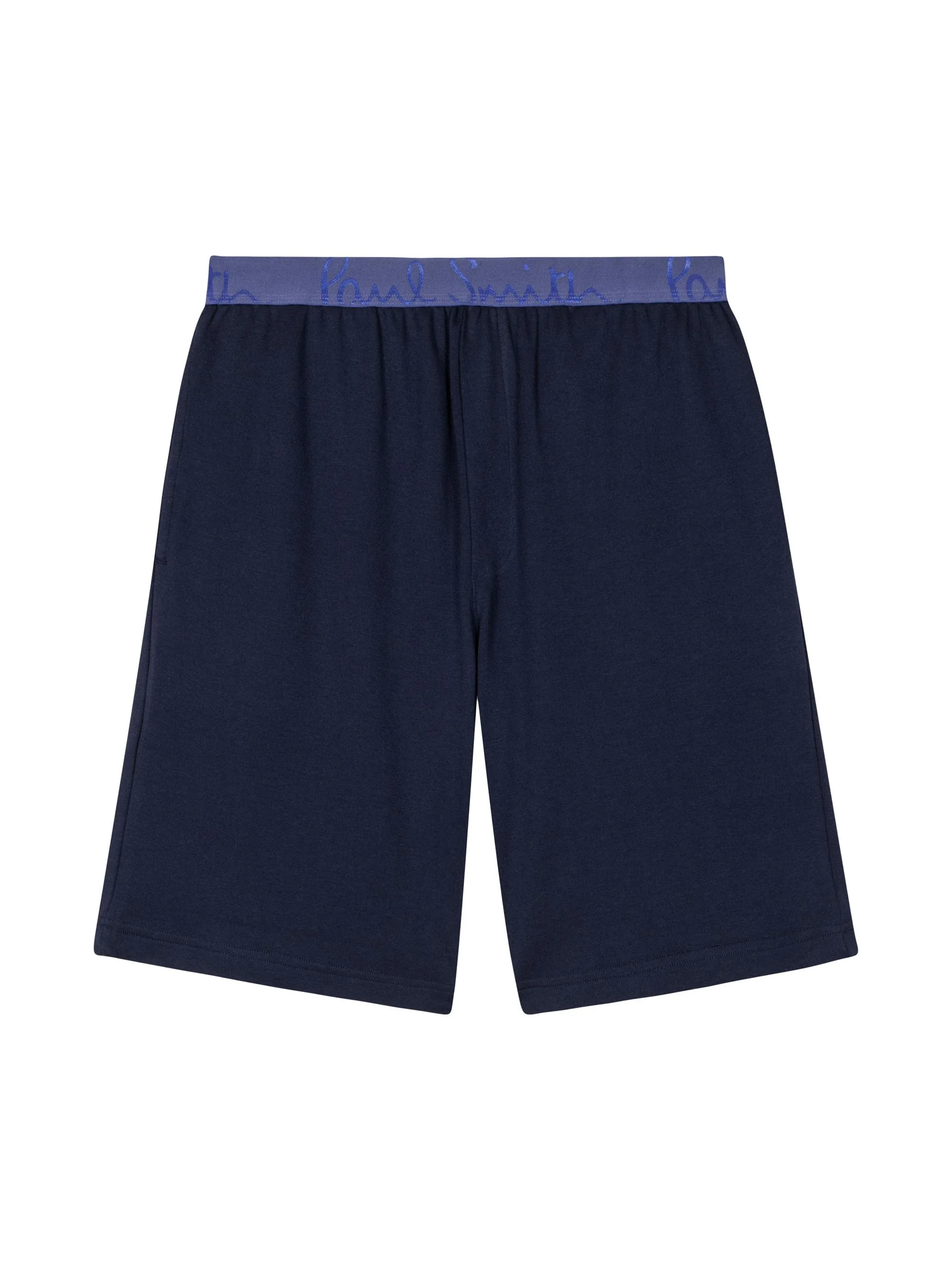 Men's Logo Waistband Shorts - Inky Blue - 1