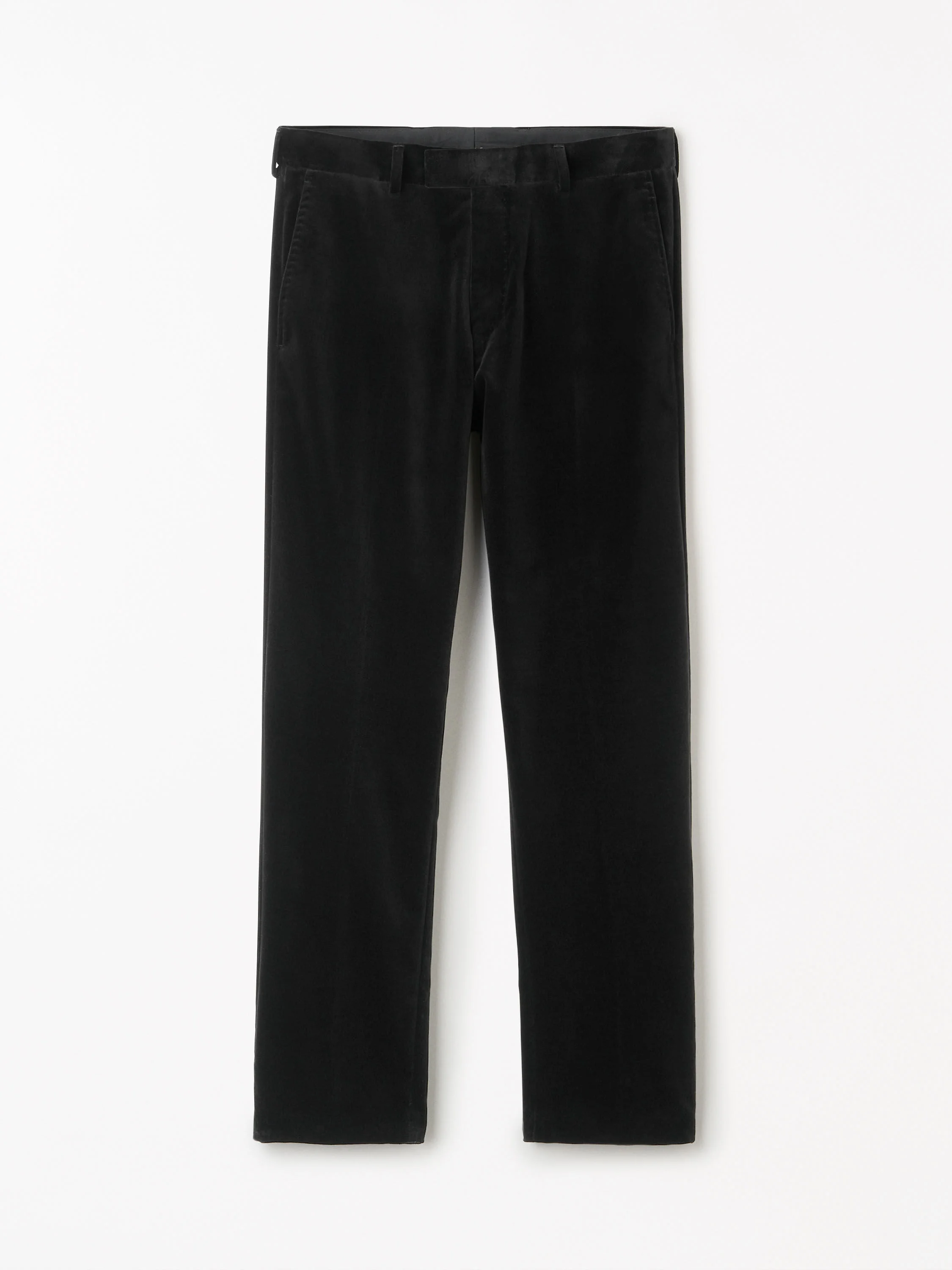 Tense Mid-Rise Velvet Trousers - 1