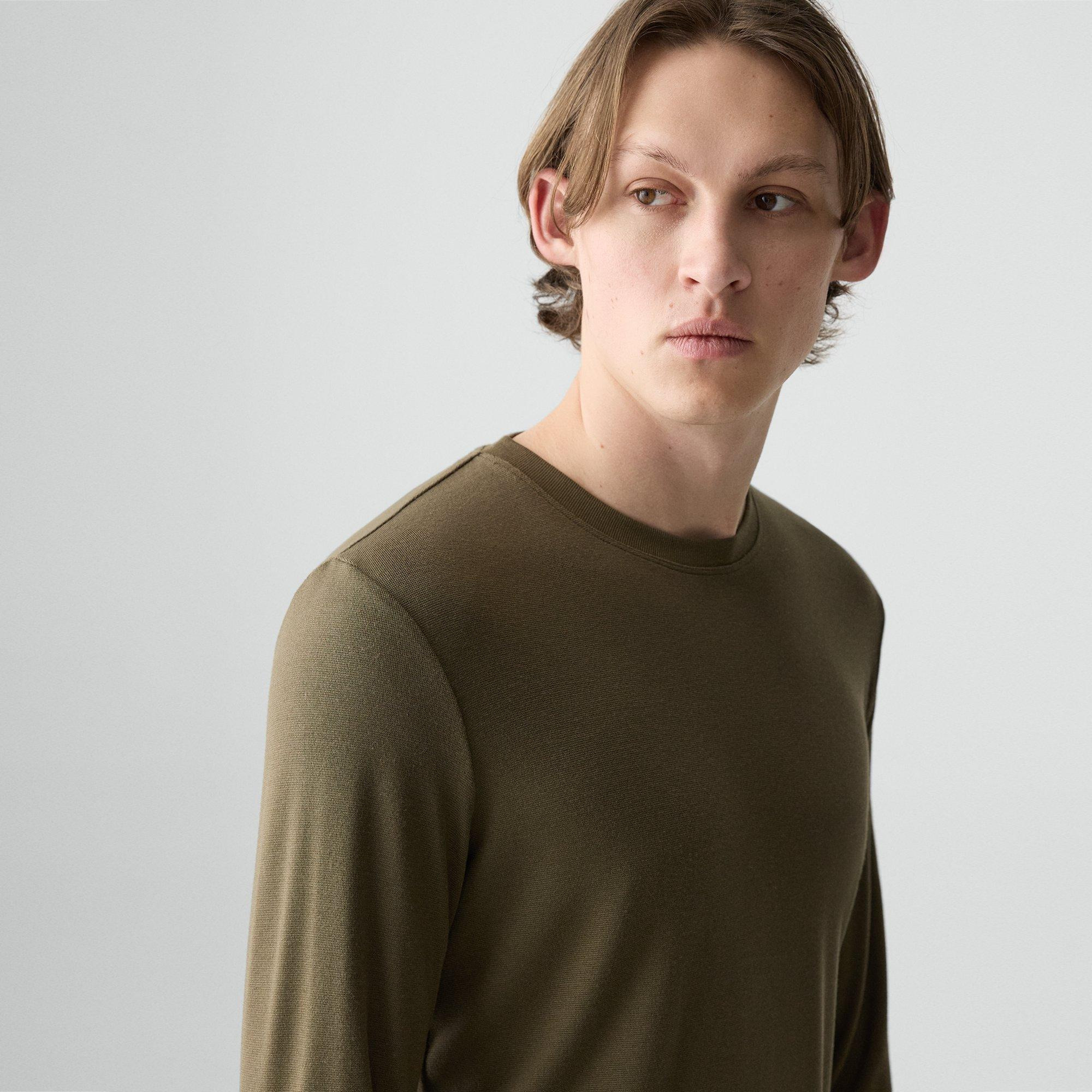 Essential Long-Sleeve Tee in Anemone Modal Jersey - 5