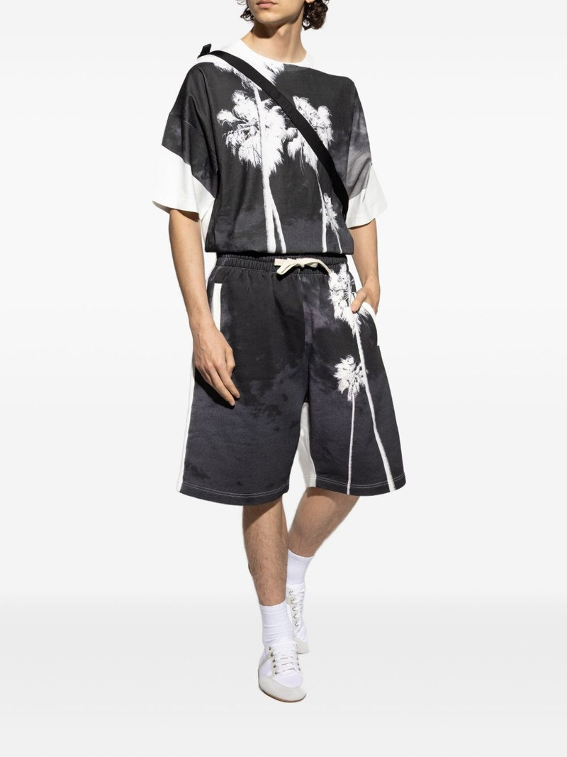 Palm Angels palm-tree print T-shirt outlook