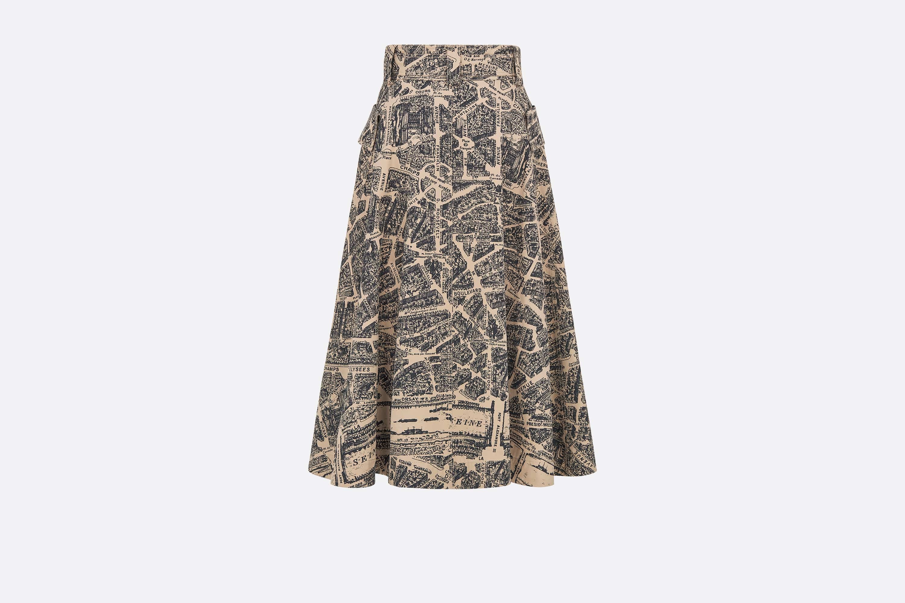 Mid-Length Flared Skirt - 2