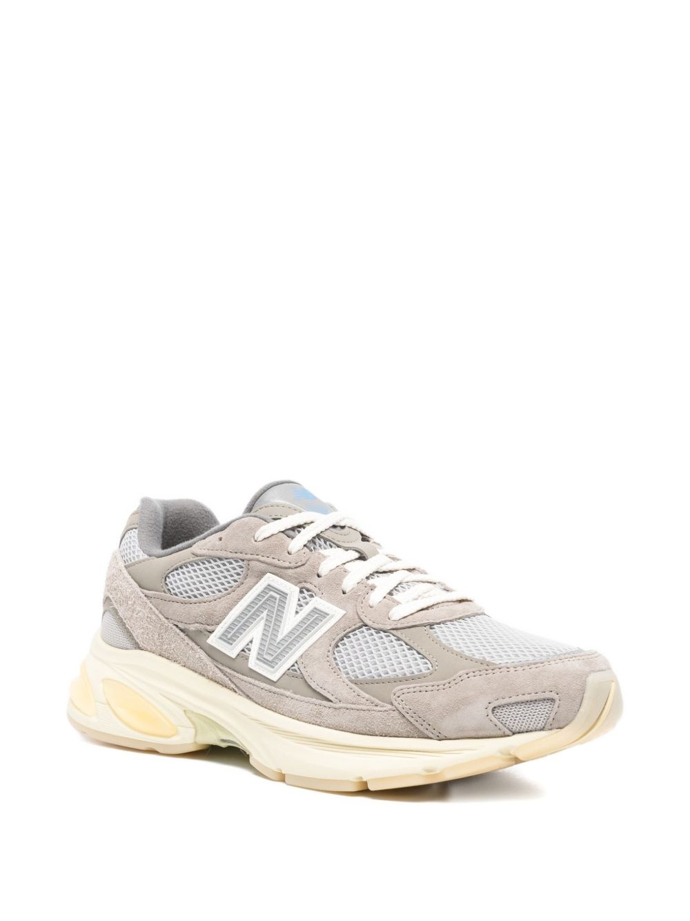 2010 mesh suede sneakers - 2