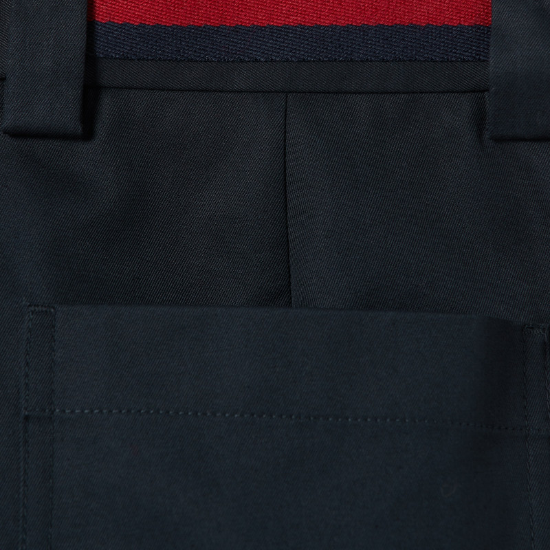 Double cotton twill short with Web 7