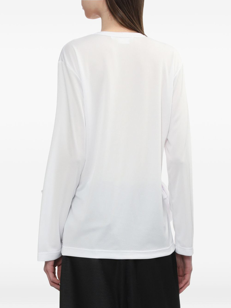ruffled long-sleeve top 4