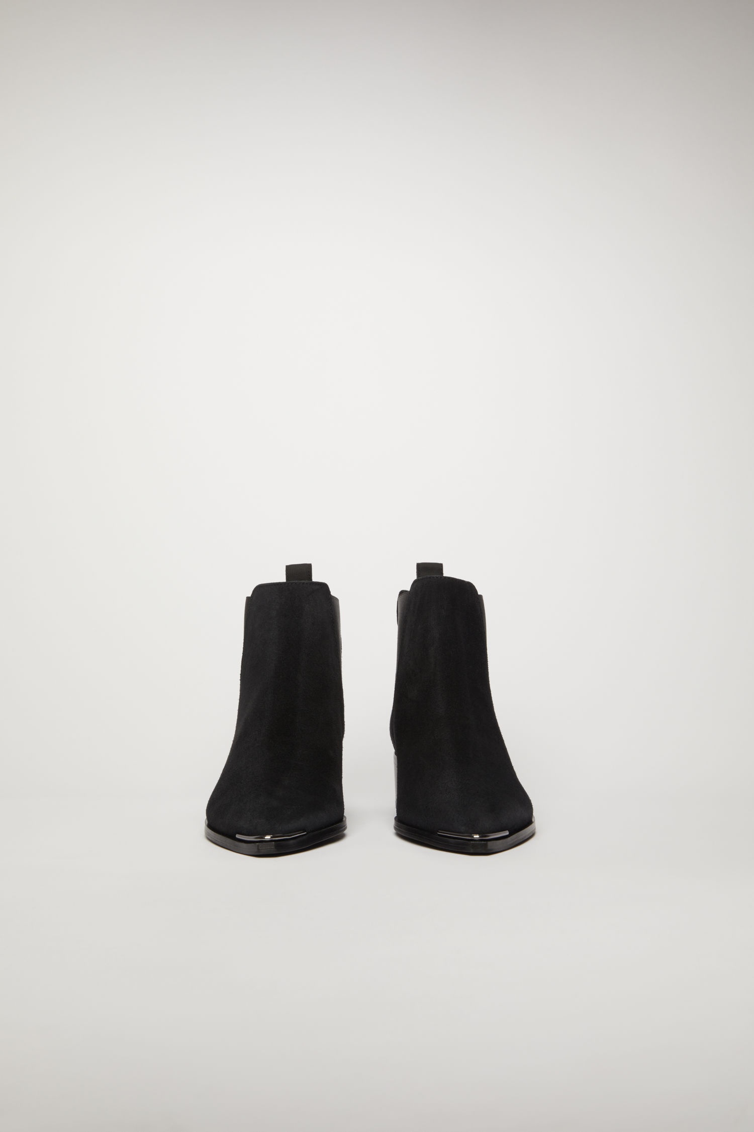 Jensen suede boots black - 2