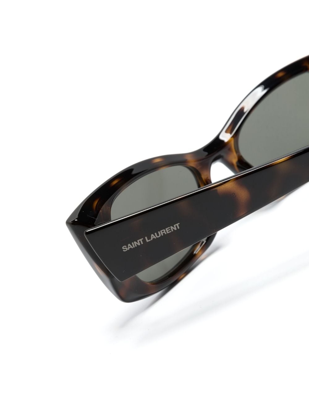 logo-engraved cat-eye-frame sunglasses - 3