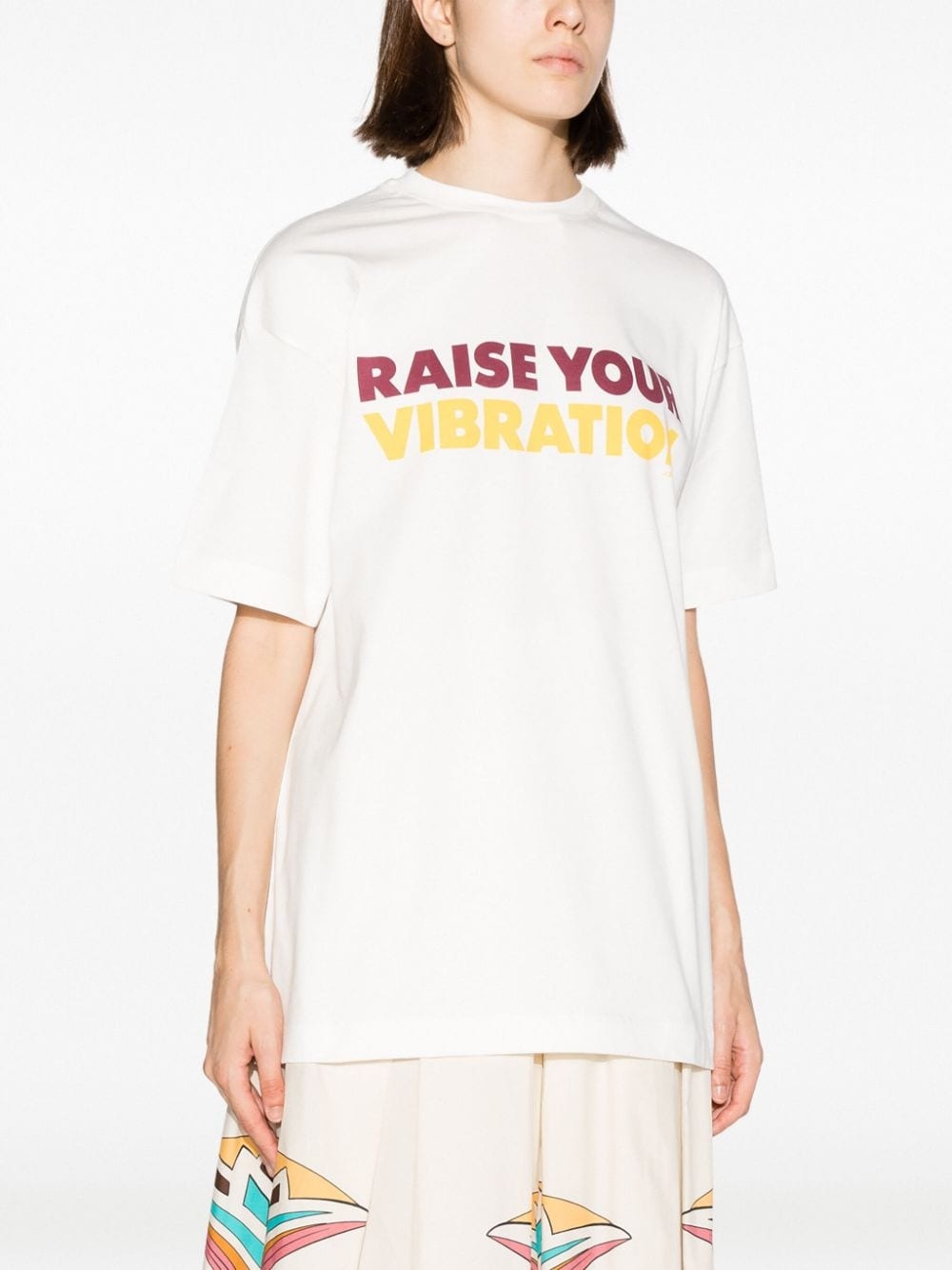 Raise Your Vibrations cotton T-shirt - 3