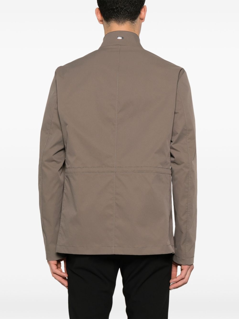 stand-up collar jacket - 4